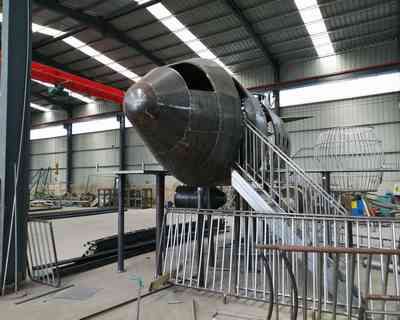 大型非标无动力设施生产中