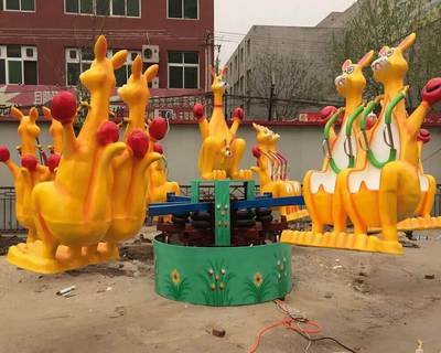 欢乐袋鼠跳游乐设备