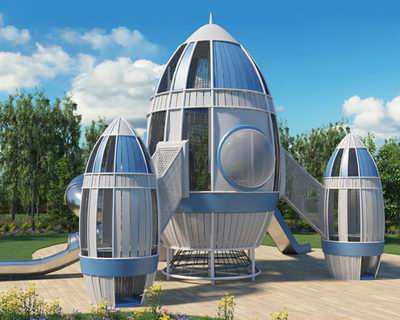 大型非标无动力体能乐园