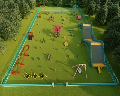 �����޶�������԰Ч��ͼ