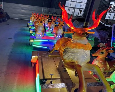 骑士小鹿小火车