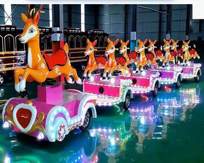 商场小鹿无轨火车