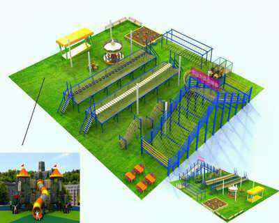 体能乐园效果图